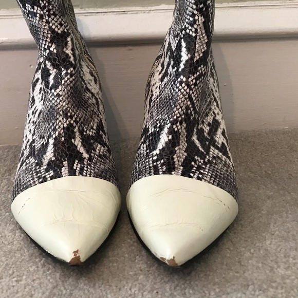 Rag & bone snake skin beha boots - Picture 7 of 7